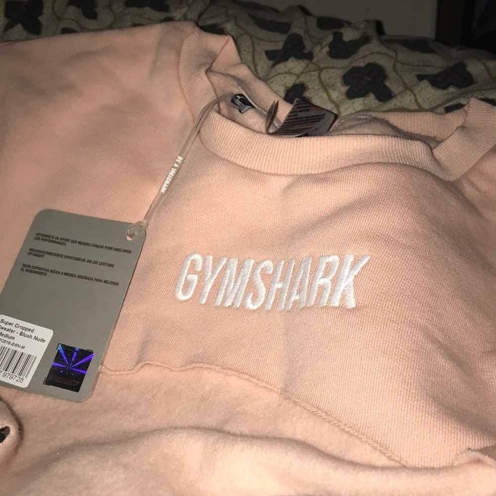 Gymshark super crop sweater (READ DESCRIPTION)